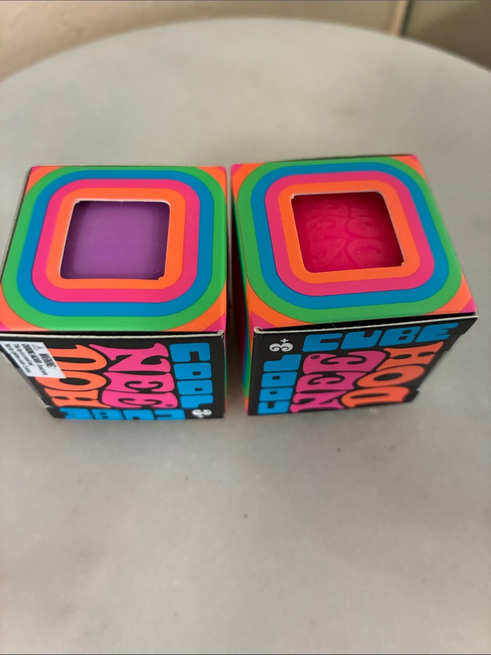 Needoh Cool Cube 100% Authentic set of 2